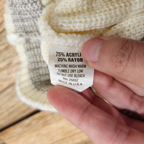 Vintage Protege Collection Coogi Inspired Grandpa Sweater Made in USA XL - Picture 5 of 12